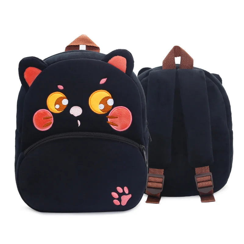 Cartoon Plush Children Backpacks Kindergarten Schoolbag Animal Kids Backpack Children School Bags Girls Boys Backpacks  4