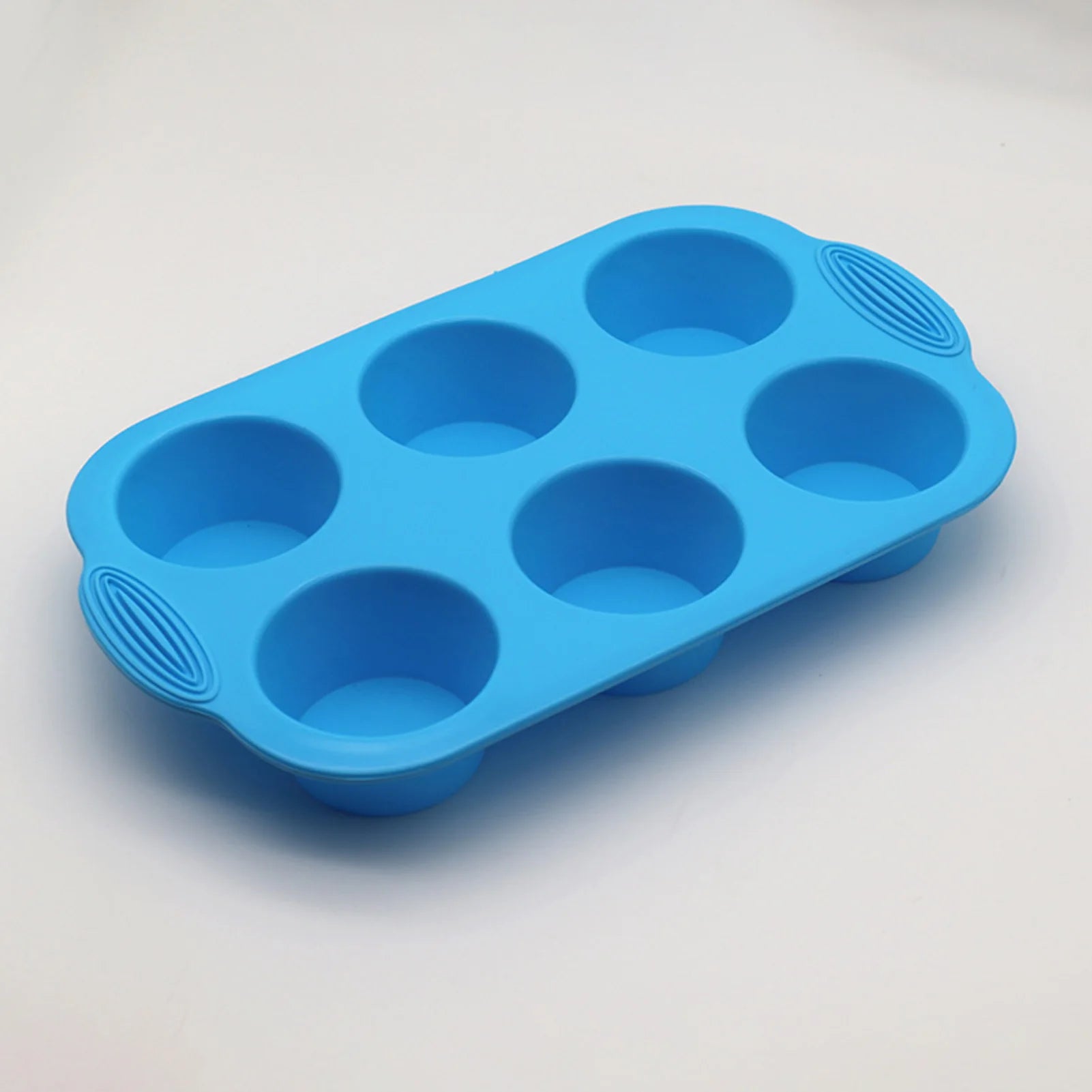 Silicone Cake Mold Pan 6 Cup Baking Tray Non-Stick Muffin Mould Cupcake Baking for Cakes Biscuit DIY Cake Kitchen Accessories