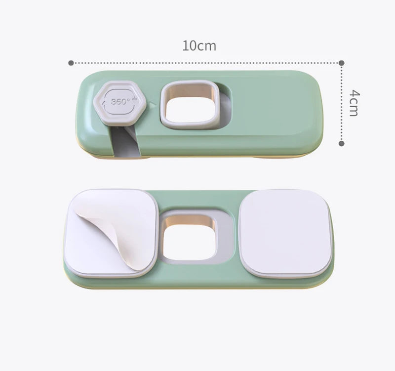 3Pcs Home Refrigerator Lock Fridge Freezer Door Catch Lock Toddler Kids Child Cabinet Safety Lock For Baby Safety Child Lock