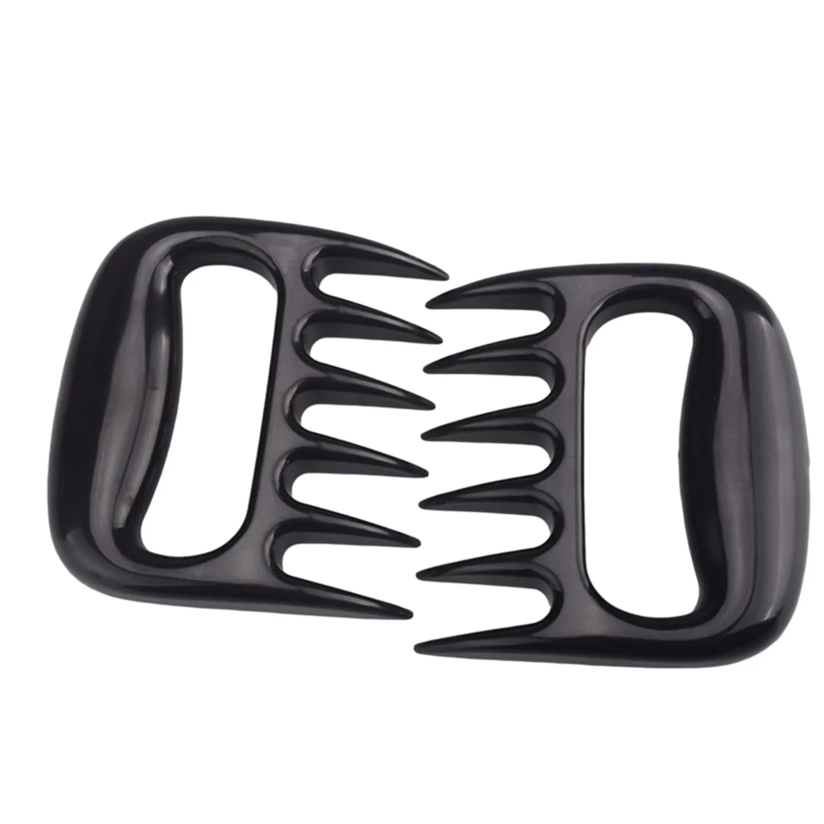 2pc Stainless Steel/ABS Manual Bear Claws Barbecue Fork BBQ Pull Meat Handler Pork Clamp Roasting Fork Kitchen Accessories