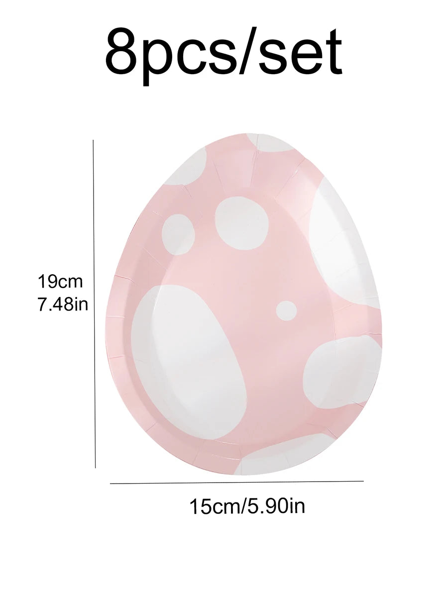 Mori rabbit disposable tableware paper cup dinner plate tablecloth happy birthday party supplies decoration