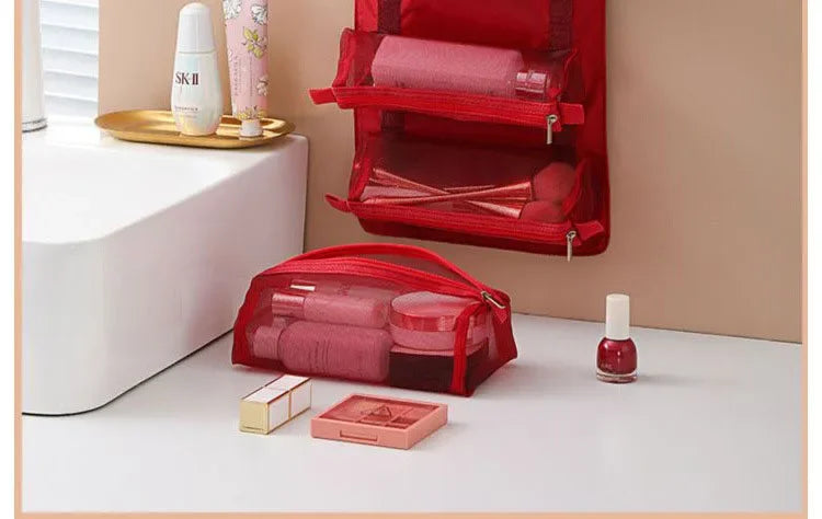 Large Capacity Travel Cosmetic Bag Multifunction Travel Cosmetic Bag Women Toiletries Organizer Female Storage Make Up Case Tool