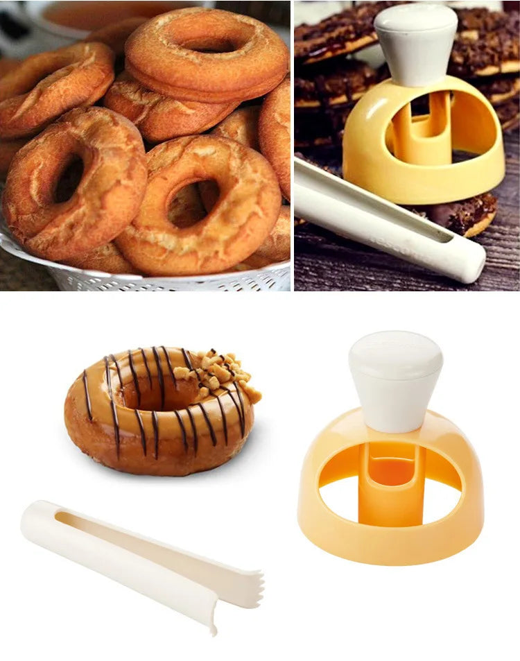 Donut Cake Mold DIY Creative Doughnuts Kitchen Tools Cooking Cutter Food Desserts Bread Pastry Chocolate Maker Baking Tool Deco