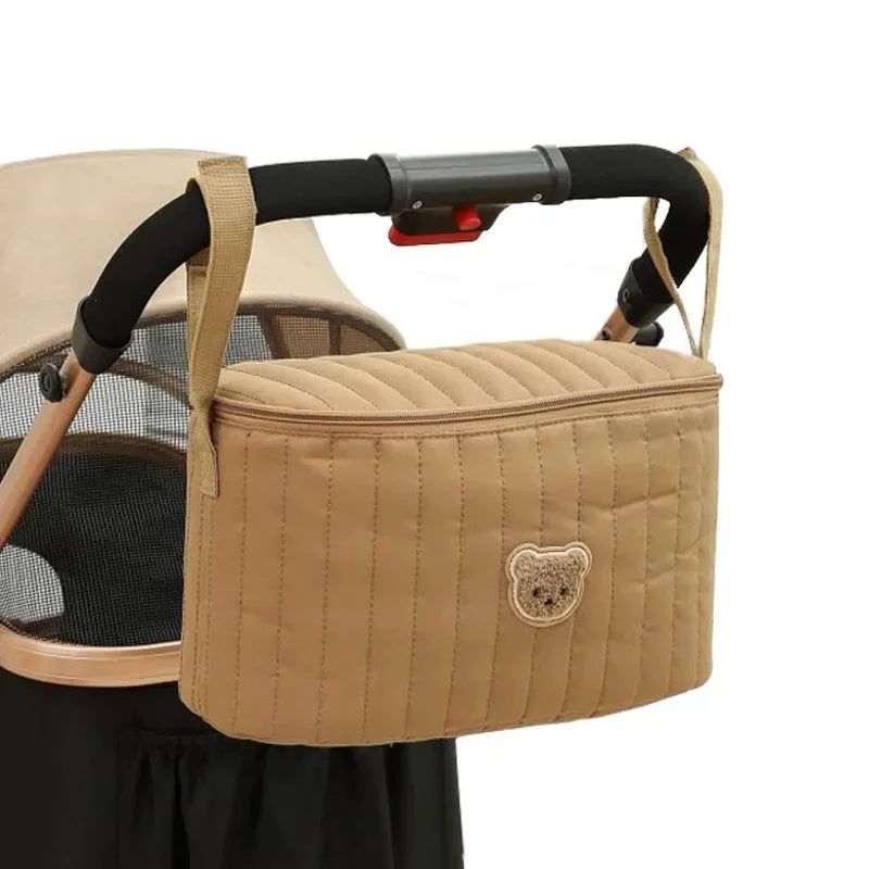 Baby Diaper Bag Korea Cute Bear Mommy Bag Multifunctional Stroller Nappy Bag Maternity Storage Bags Baby Diaper Organizer