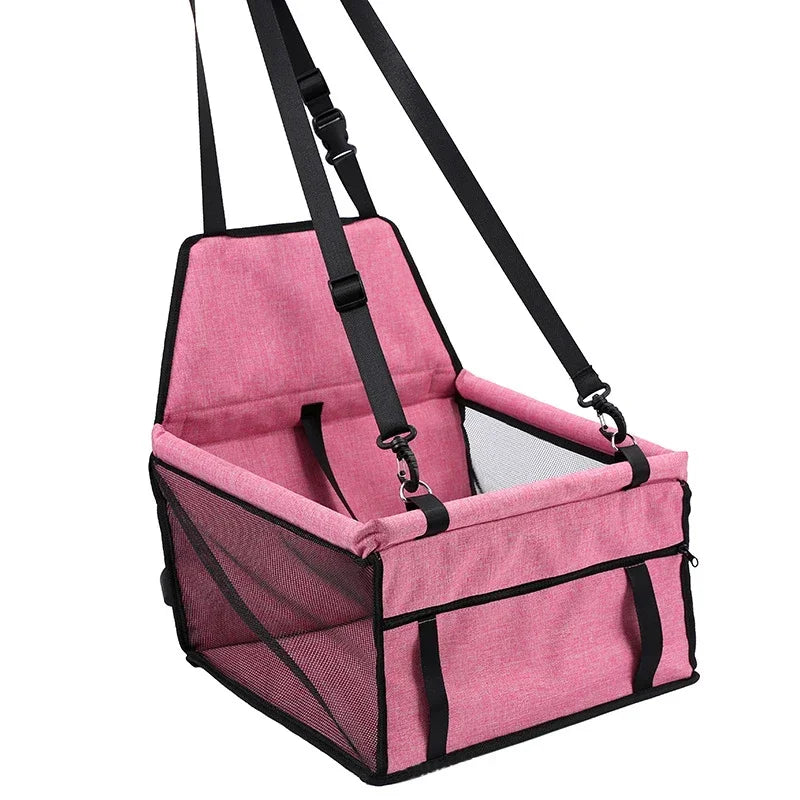 5 color Double Thick Waterproof Travel Accessories Mesh Hanging Bag Folding Pet Supplies Dog Mat Blanket Safety Pet Car Seat Bag