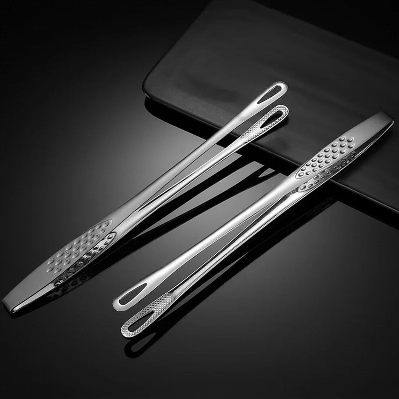 Kitchen Tongs Barbecue Grill Tongs Cooking Tweezers Stainless Steel Salad Meat Food Tongs Clip Buffet BBQ Tools Kitchen Gadgets