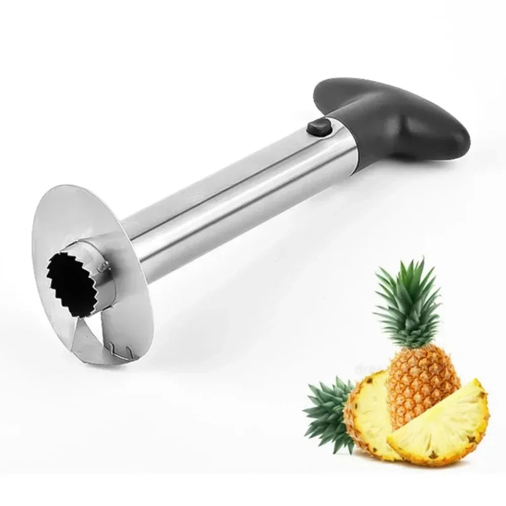 Stainless Steel Pineapple Peeler Cutter Fruit Knife Slicer A Spiral Pineapple Cutting Machine Easy To Use Kitchen Cooking Tools