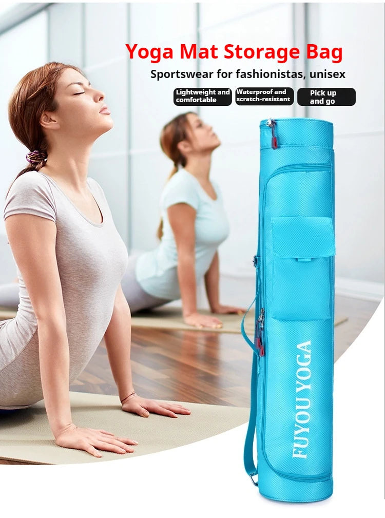 Multifunction Pocket Sports Bag Large Capacity Yoga Mat Carrier Case Carrier Knapsack Yoga Mat Bag Fitness Bag Yoga Mat Holder