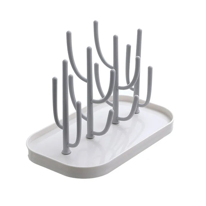Baby Feeding Bottle Drain Rack Nipple Feeding Cup Holder Storage Drying Rack Cleaning Dryer Drainer Storage Drying Rack
