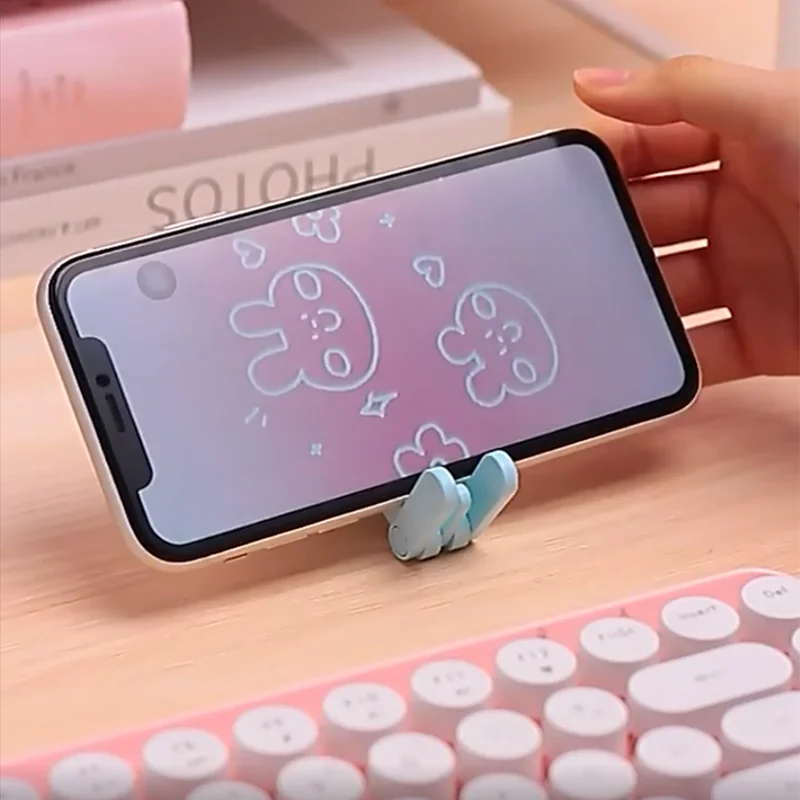 LED Night Light Mini Folding Desk Lamp Cute Pet Lights Dog Deer Portable Night Light Student Living Room Decor Gift