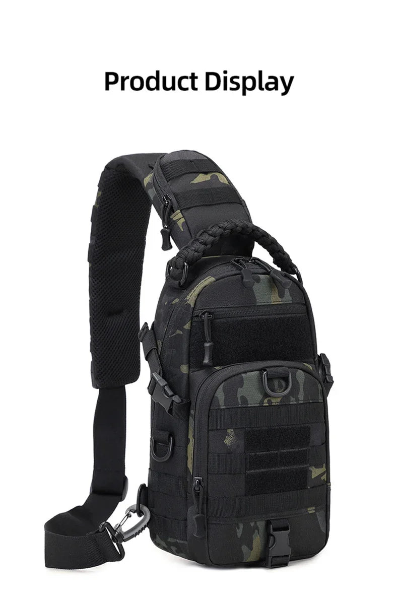 Men's Waist Bag Sports Shoulder Outdoor Fanny Pack Camping Hiking Fishing Climbing Backpack for Male Travel Sling Chest Bags 가방