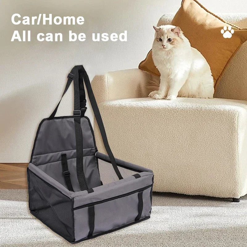 5 color Double Thick Waterproof Travel Accessories Mesh Hanging Bag Folding Pet Supplies Dog Mat Blanket Safety Pet Car Seat Bag