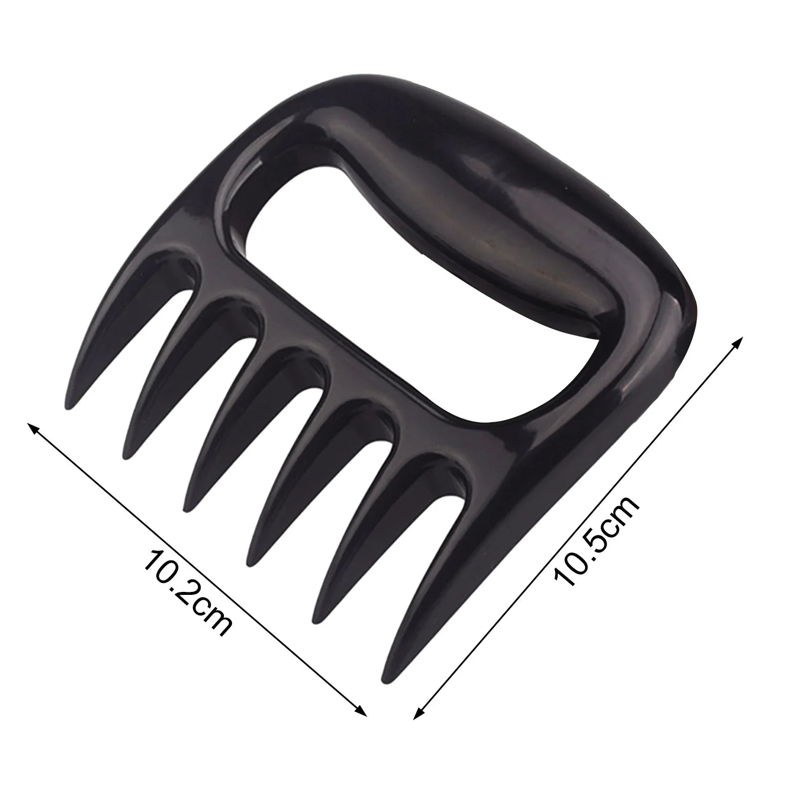 2pc Stainless Steel/ABS Manual Bear Claws Barbecue Fork BBQ Pull Meat Handler Pork Clamp Roasting Fork Kitchen Accessories