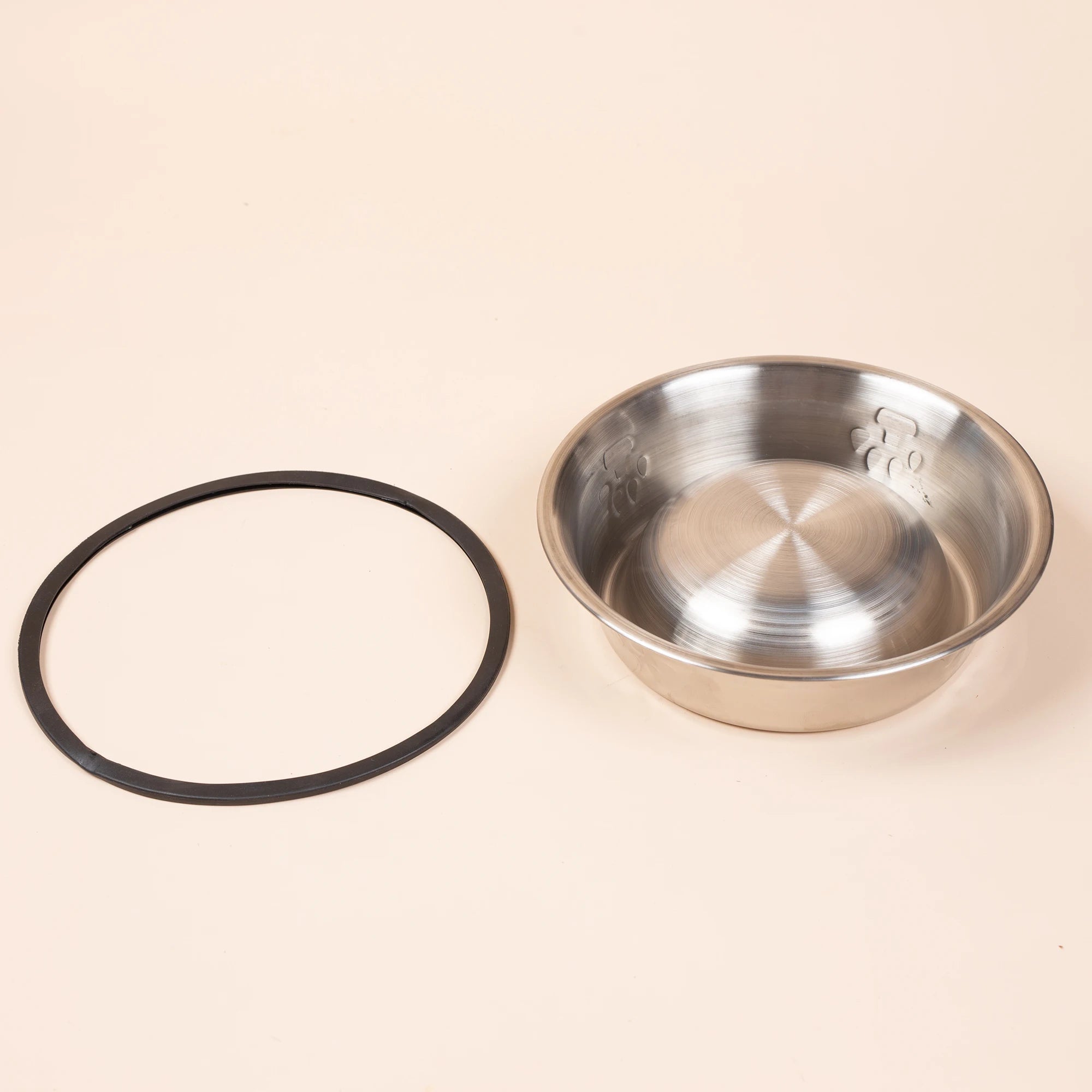 Stainless Steel Pet Dog Bowl Feeder Skidproof Anti-ant Shape Cat Dog Bowls Food Accessories Pet Supplies 7 Sizes