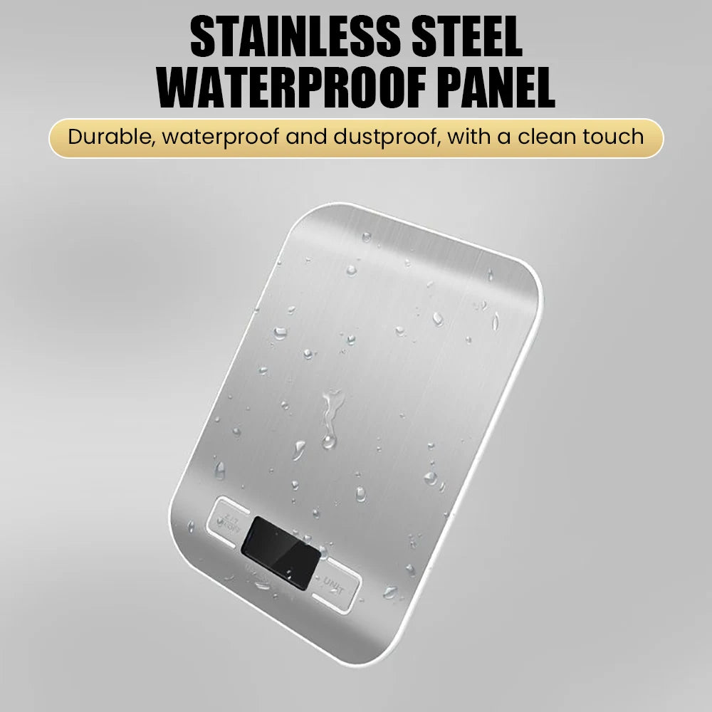 Household Kitchen High-precision Electronic Pastry Baking Scale Small Food Baking Scale 10kg/1g Accurate Weighing