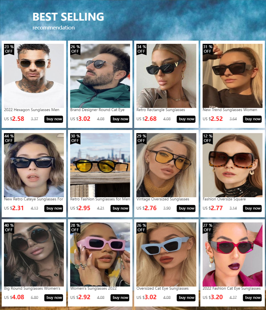 INS Vintage Cat Eye Sunglasses Women Square Small Frame Sun Glasses Female Brand Designer Retro Shades Fashion Oculos De Sol