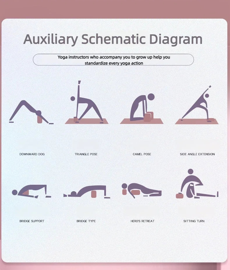 High-density yoga blocks, children's dance, anti-pressure training blocks, adult yoga auxiliary equipment, leg push foam blocks